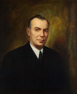 Portrait of Abram Staples.