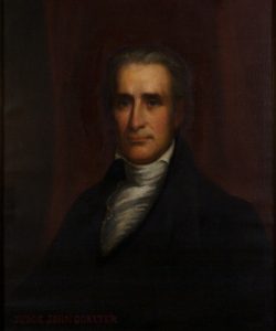 Portrait of John Coalter. 