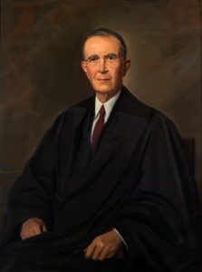 Portrait of Justice Hudgins.