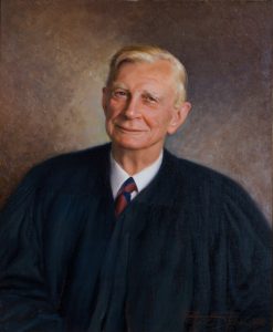 Portrait of Chief Justice I'Anson.