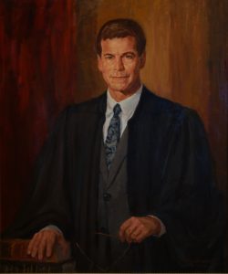 Portrait of Justice Kelsey. 