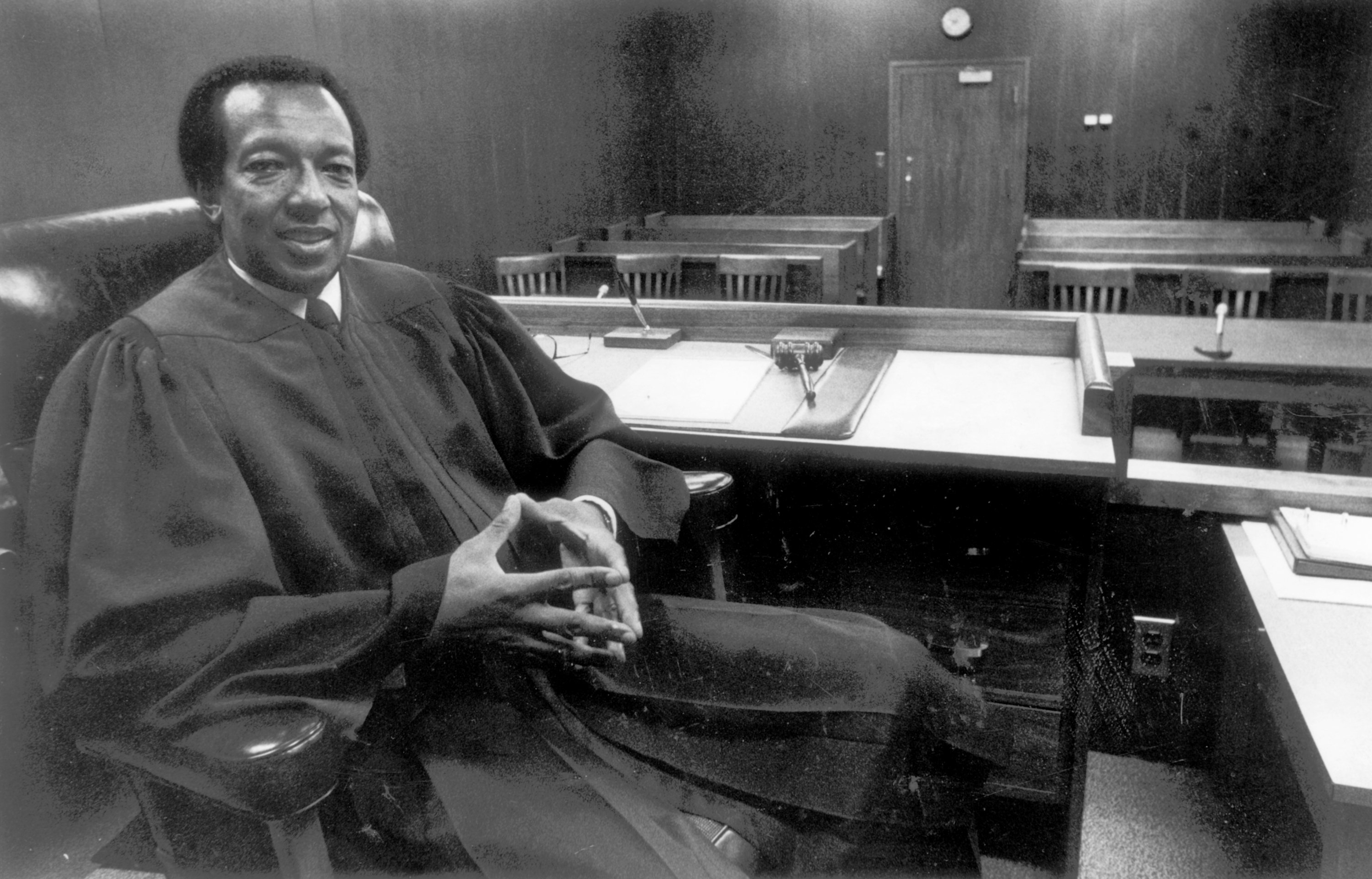 Richmond Juvenile and Domestic Relations Judge William H. Douglas, September 30, 1981. Courtesy of the Richmond Times-Dispatch. 