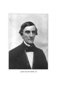 Black and white photo of Judge William Daniel, Jr.