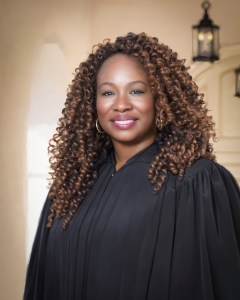 Photographic portrait of Hon. Dominque A. Callins.