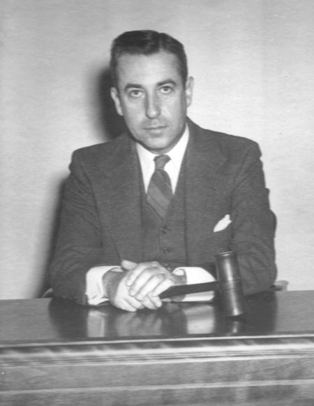 Photograph of Hubert Bennett. 